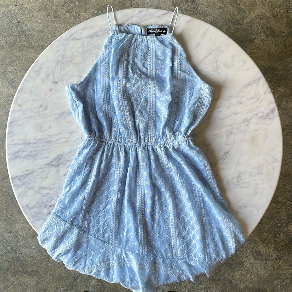 Crystal Doll Halter Dress Size Medium